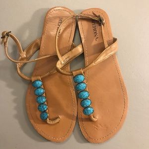 Turquoise Sandals